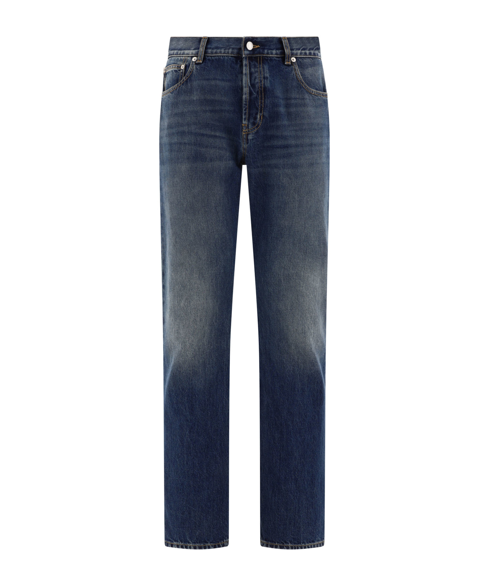 Alexander Mcqueen Alexander Mc Queen Jeans With Logo Detail In Black