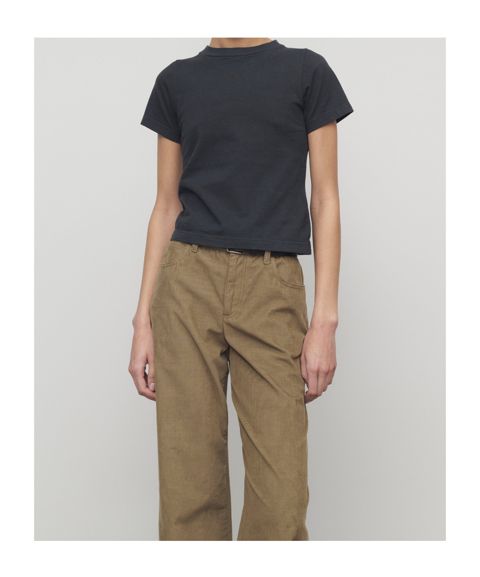 The Row Short-sleeved T-shirt In Black