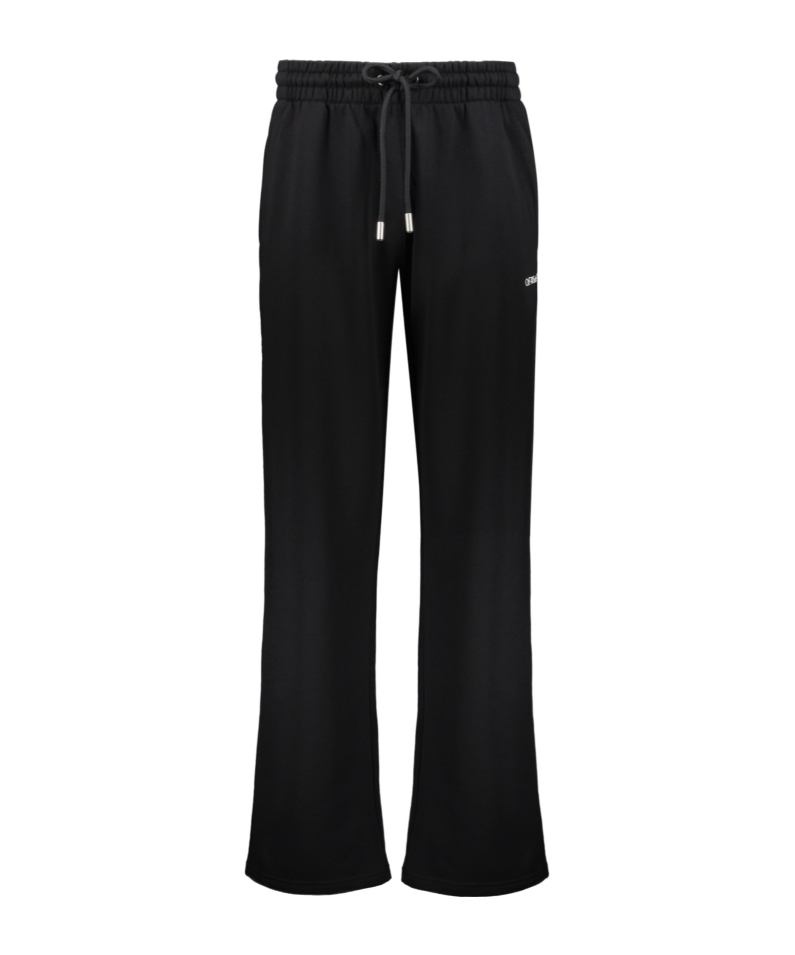 Off-white Pixel Printed French Cotton-terry Sweatpants In Black