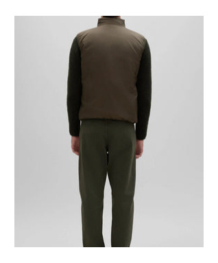 Aspesi Jil Vest With Thermore Padding In Green