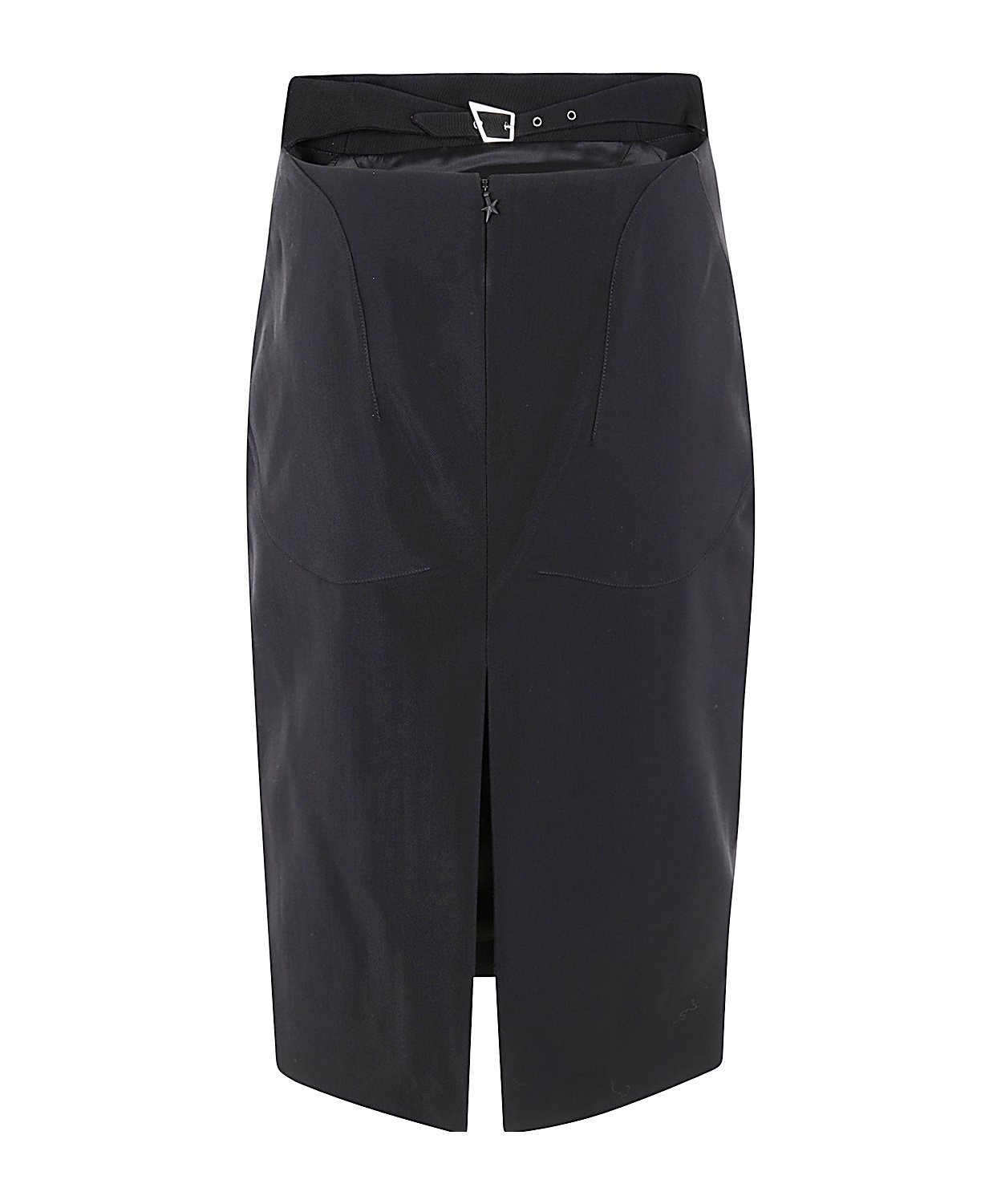 Mugler Ju0542 Skirt In Black