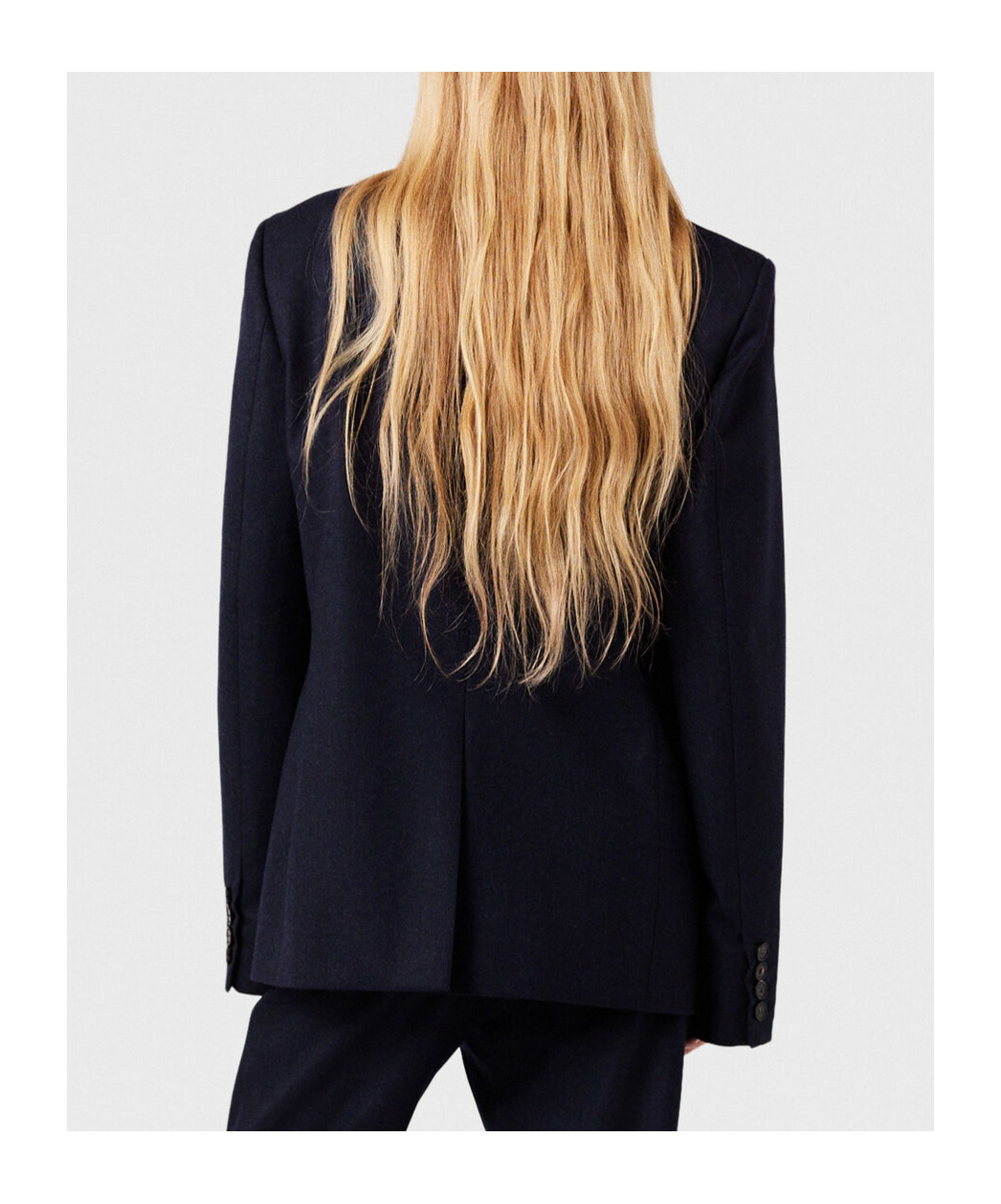 Stella Mccartney Single-breasted Tailored Blazer In Black