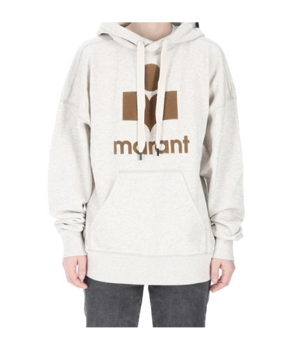 Isabel Marant Étoile Mansel Recycled Material Sweatshirt In White