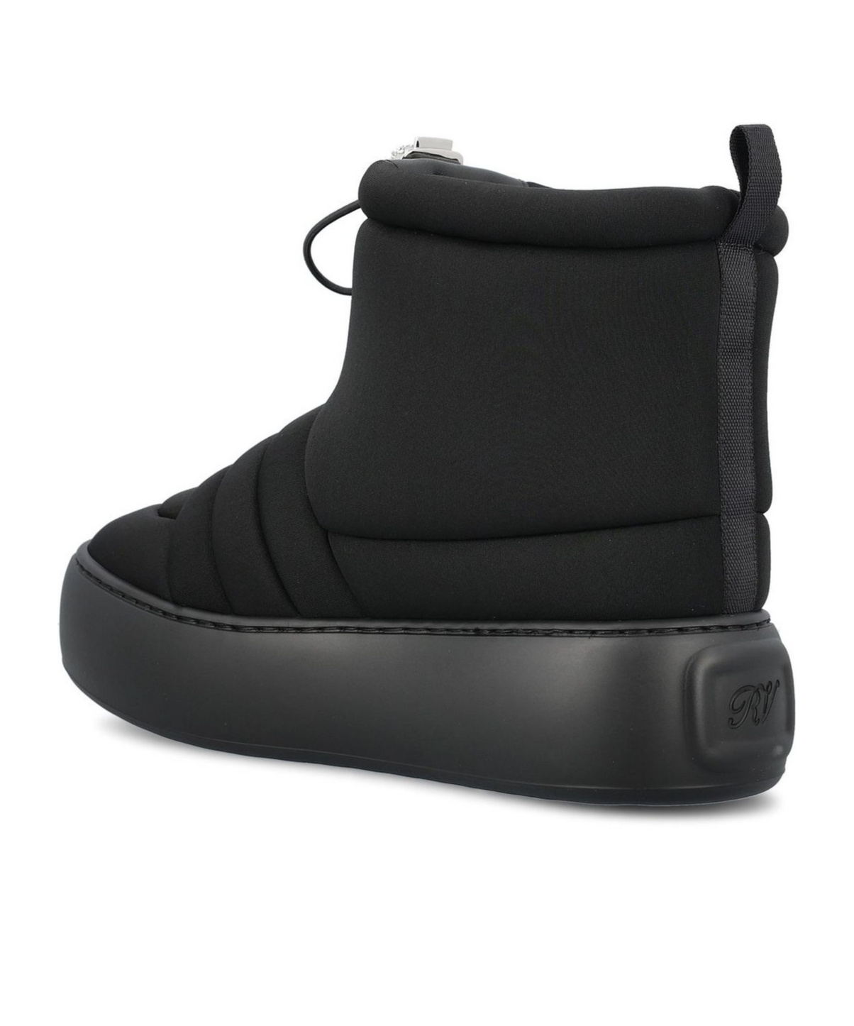 Roger Vivier Women Viv Winter Puffy Bootie In Black