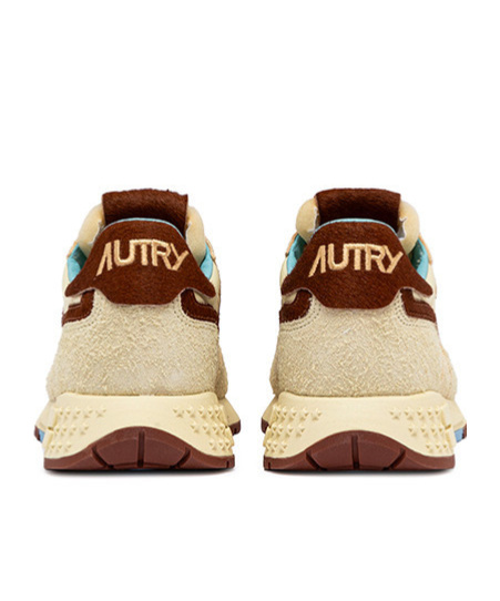 Autry Laced Sneakers In Nude