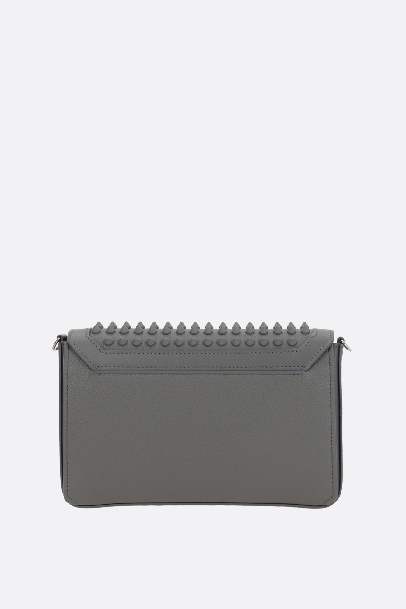 Christian Louboutin Men Funky Wallet On Chain Mini Borsa In Gray
