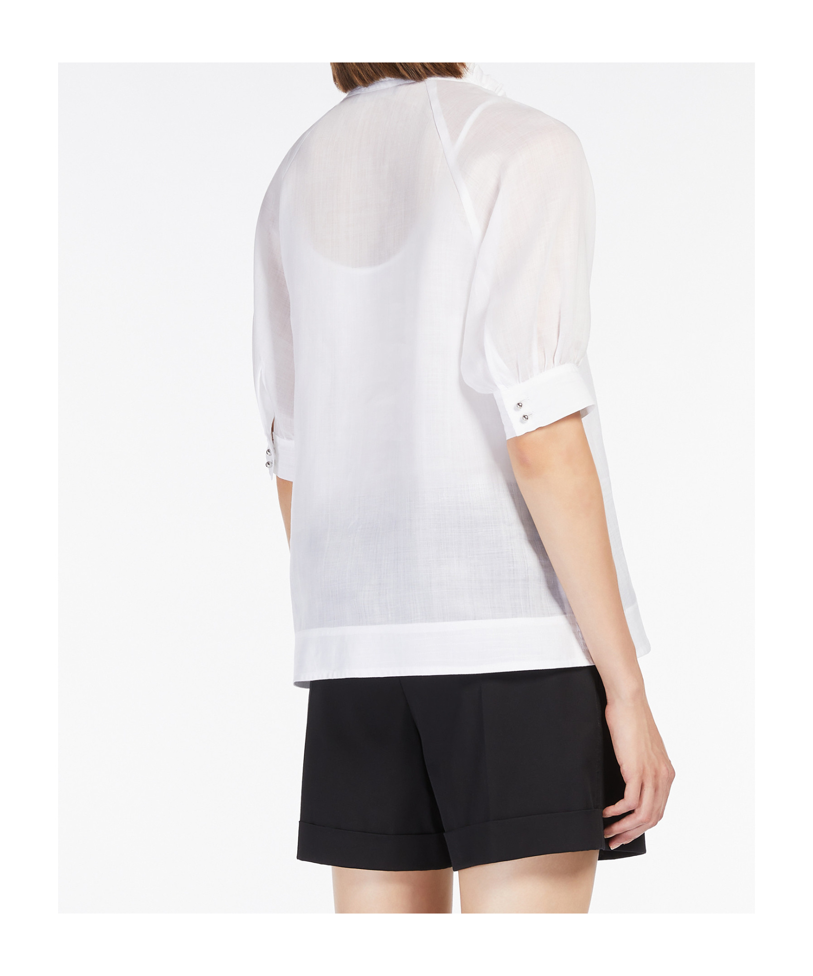 Max Mara Ramie Gauze Blouse