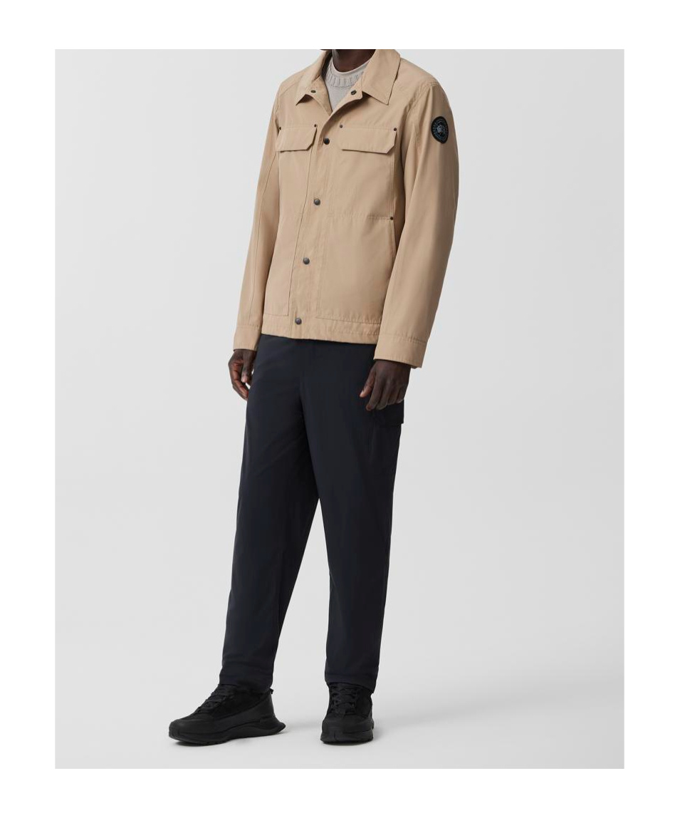 Canada Goose Burnaby Tech Fabric Jacket For Men In Nude