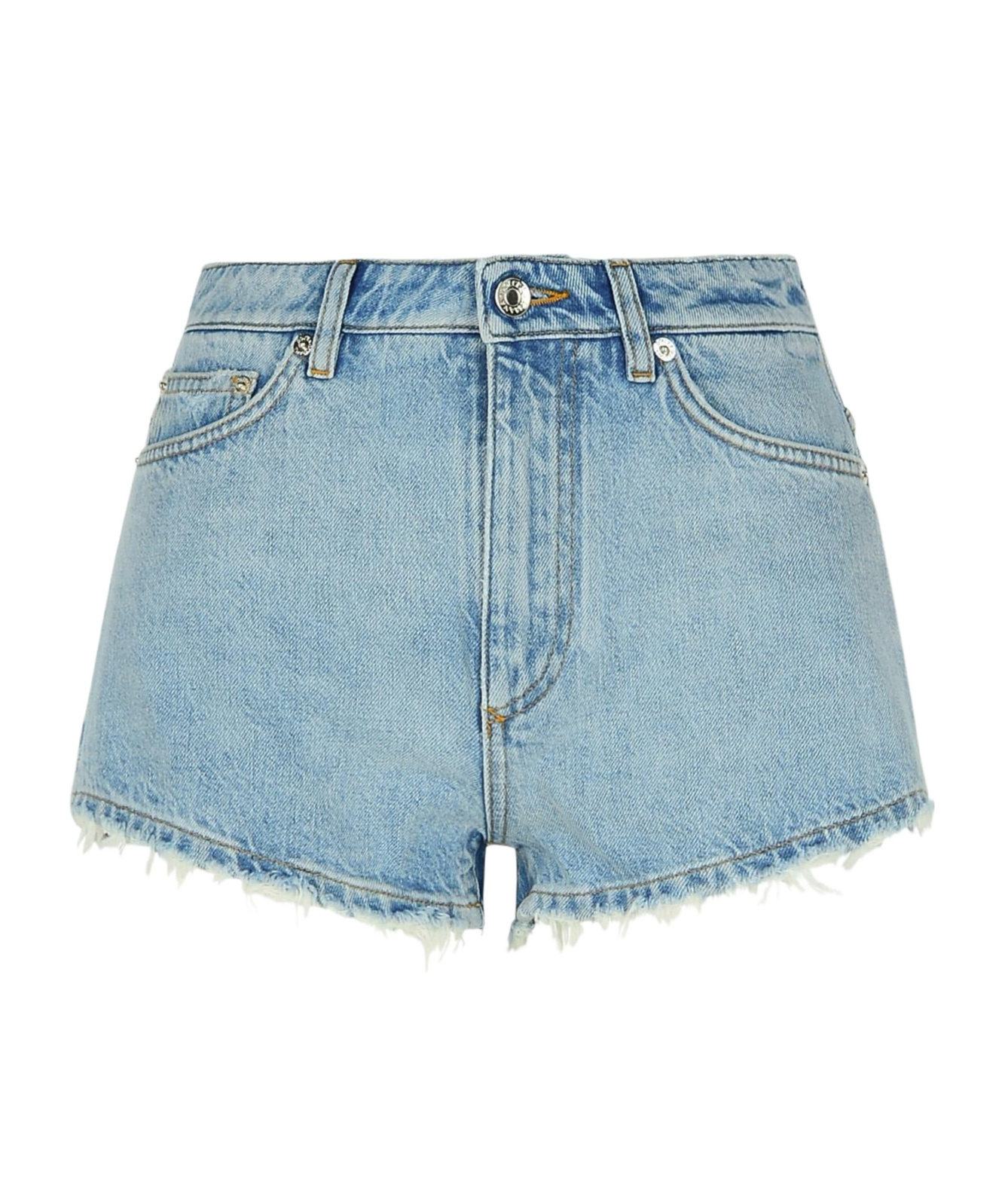 Dolce & Gabbana Denim Shorts In Blue
