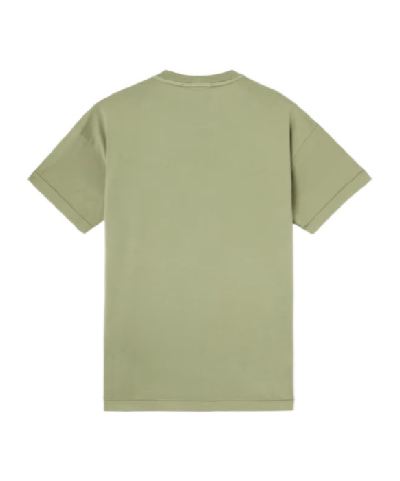 Stone Island Slim-fit Short-sleeve T-shirt With Compass Patch In Green