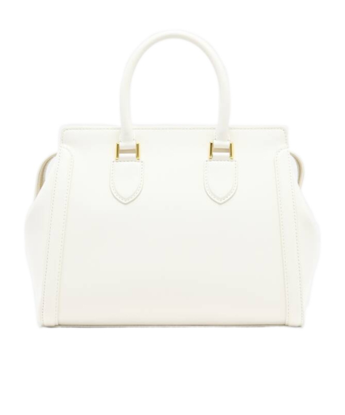Alexander Mcqueen Large Leather Birdee Top-handle Bag
