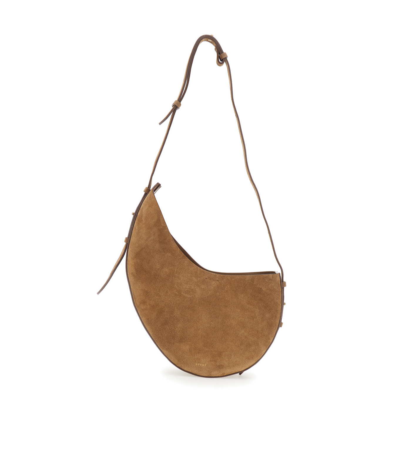 Soeur Winona Asymmetric Shoulder Bag In Brown