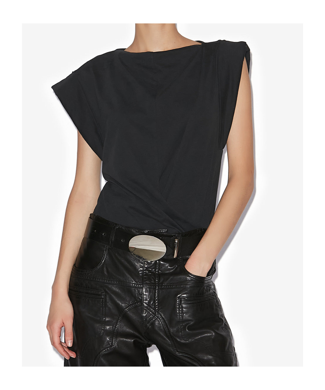 Isabel Marant Étoile Pendant T-shirt In Black
