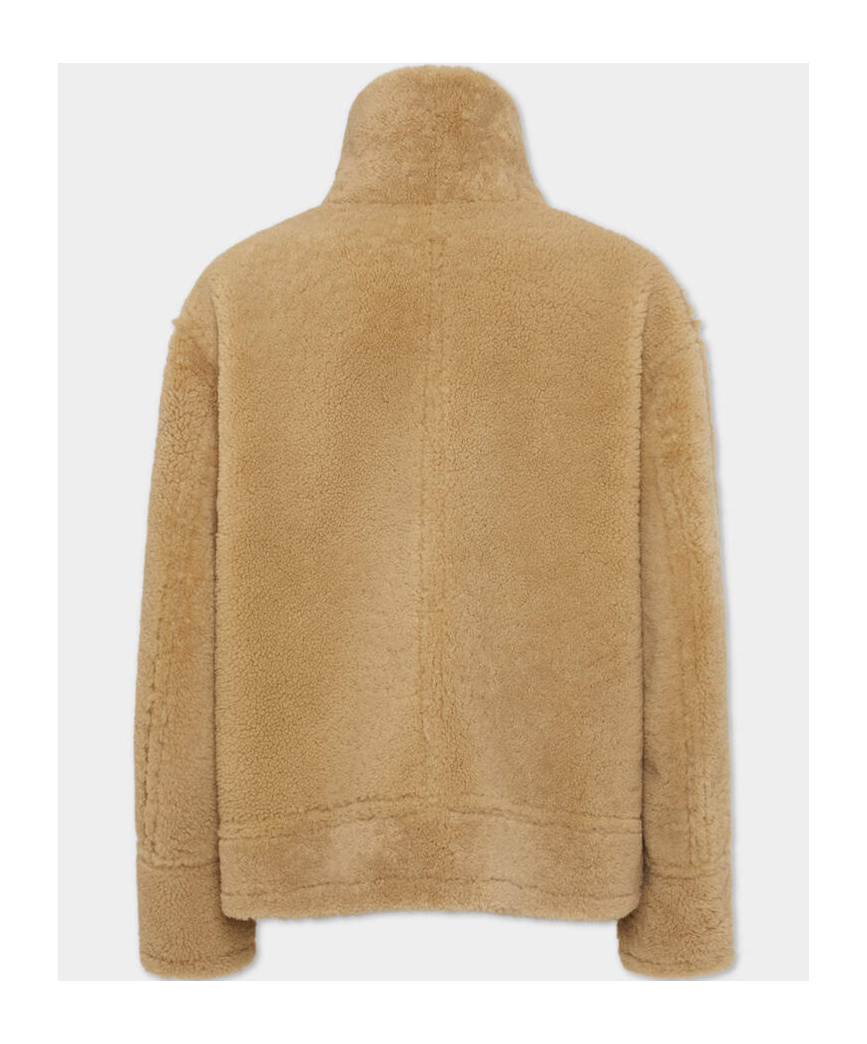 Dsquared2 Long Sleeve Casual Jacket In Brown