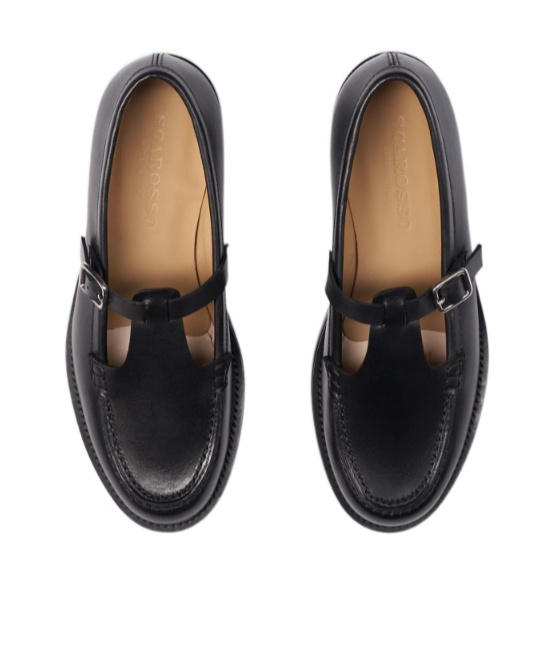 Scarosso Edna Buckle Fastened Flat Shoes In Multi