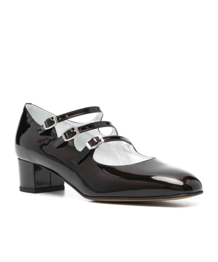CAREL PARIS CAREL KINA TRIPLE STRAP MARY JANE PUMPS