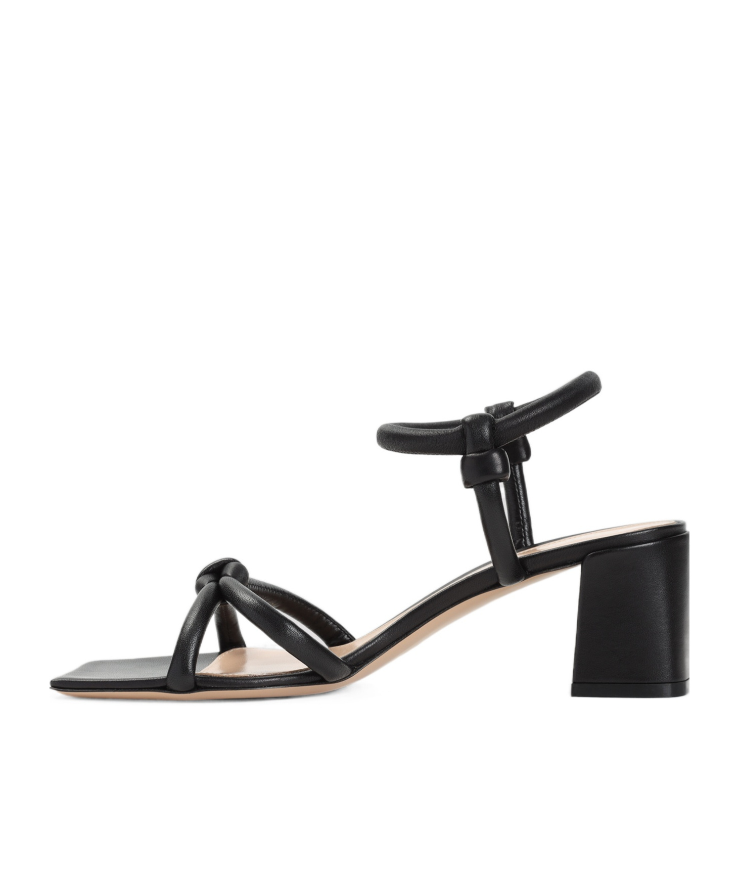 Shop Gianvito Rossi 55mm Juno Sandals In Black