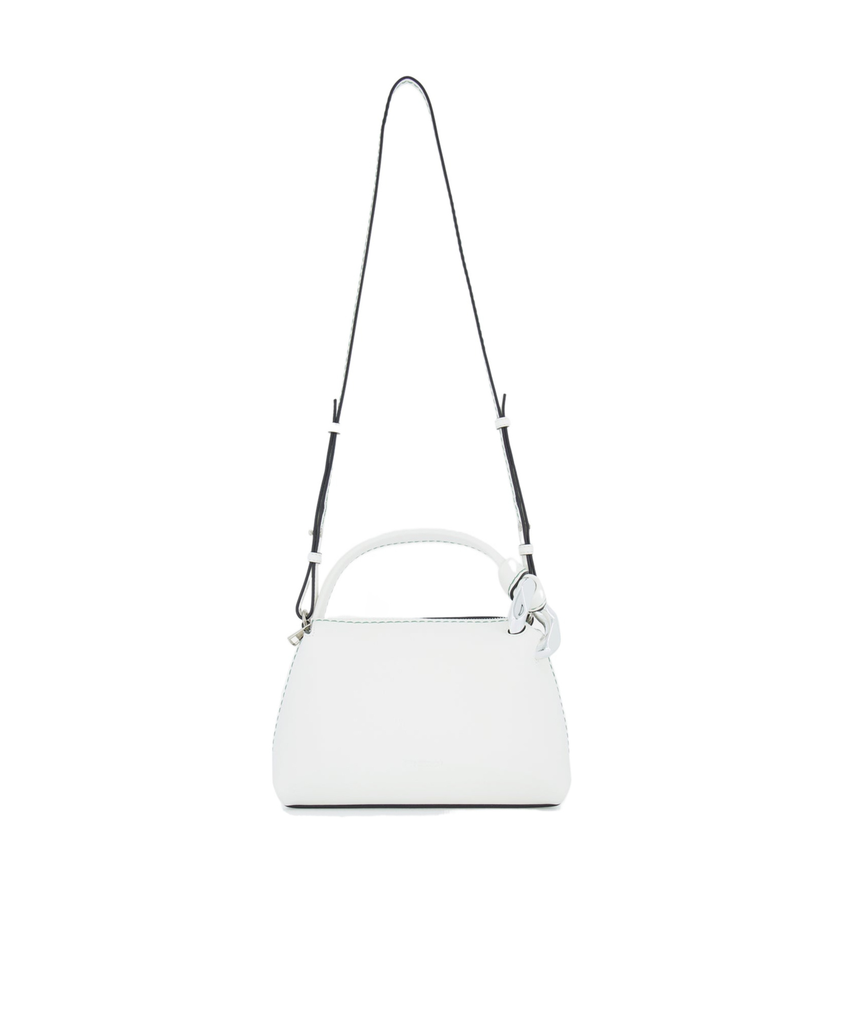 Jw Anderson Corner Small Crossbody Bag In White