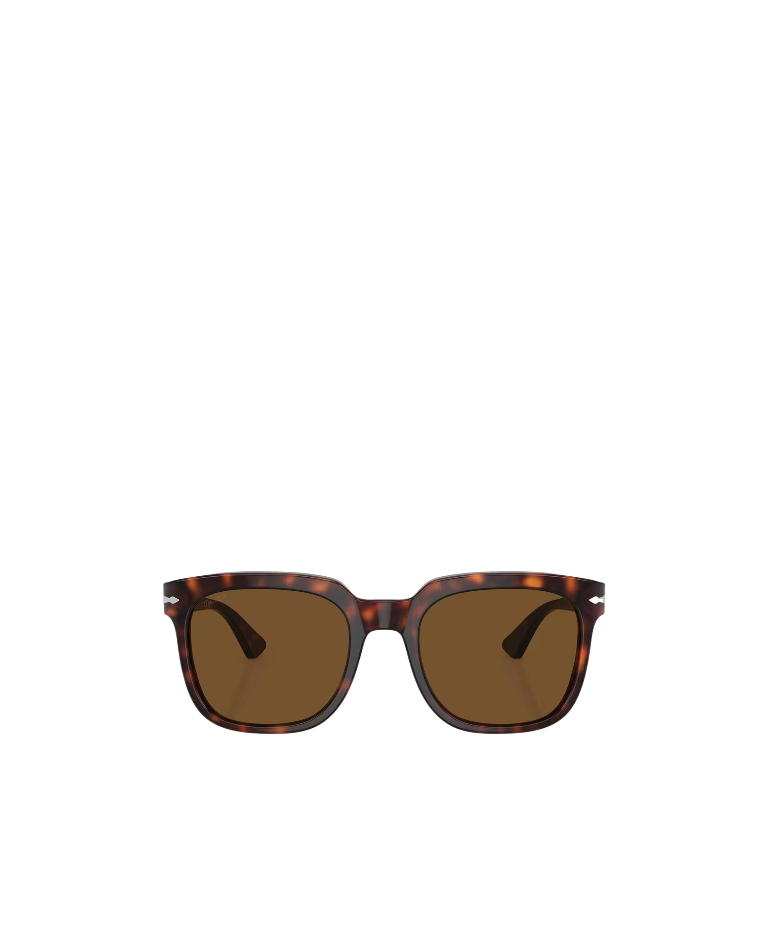 Persol Square Frame Sunglasses In Burgundy