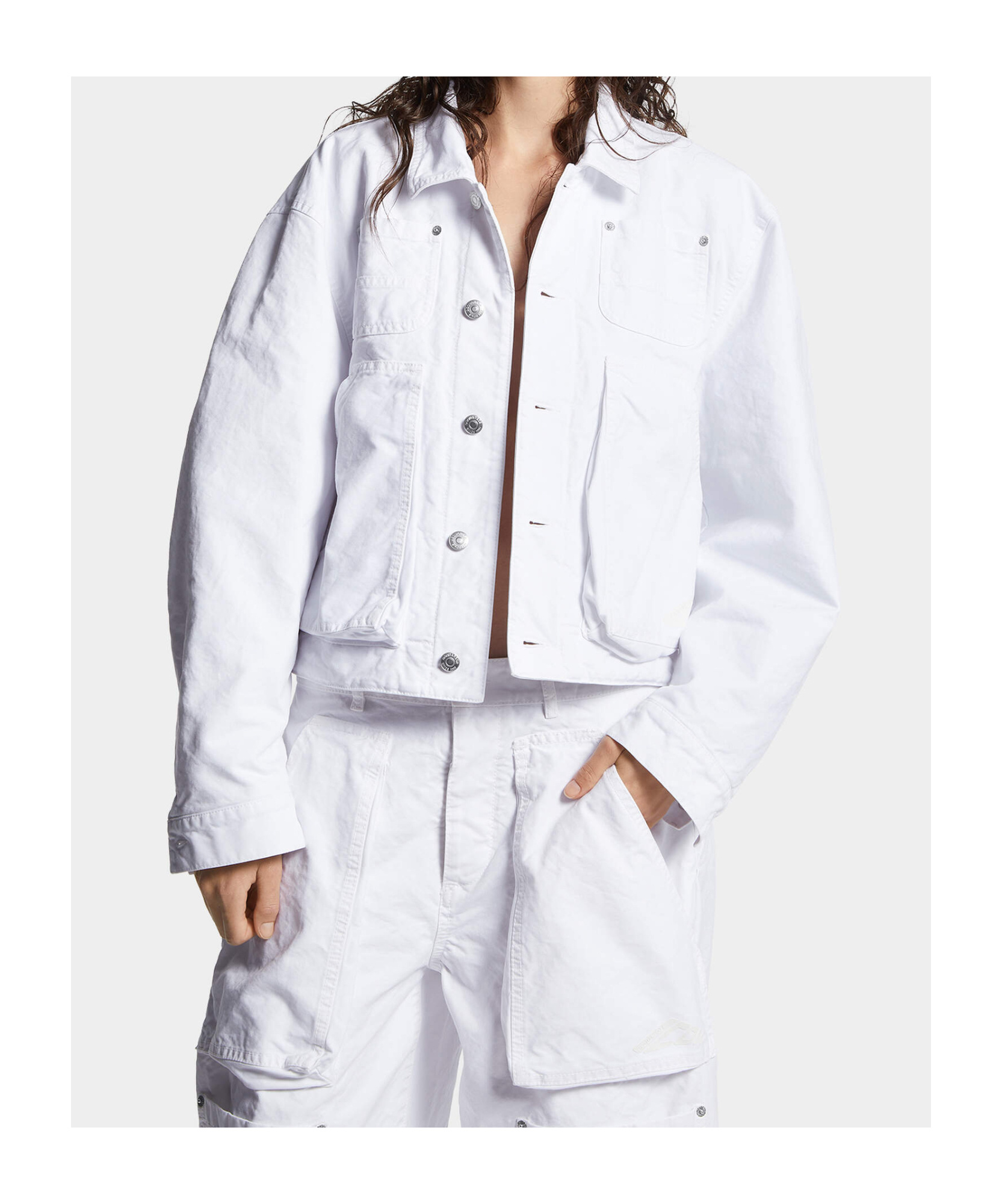 Dsquared2 Icon New Generation Carpenter Bomber In White