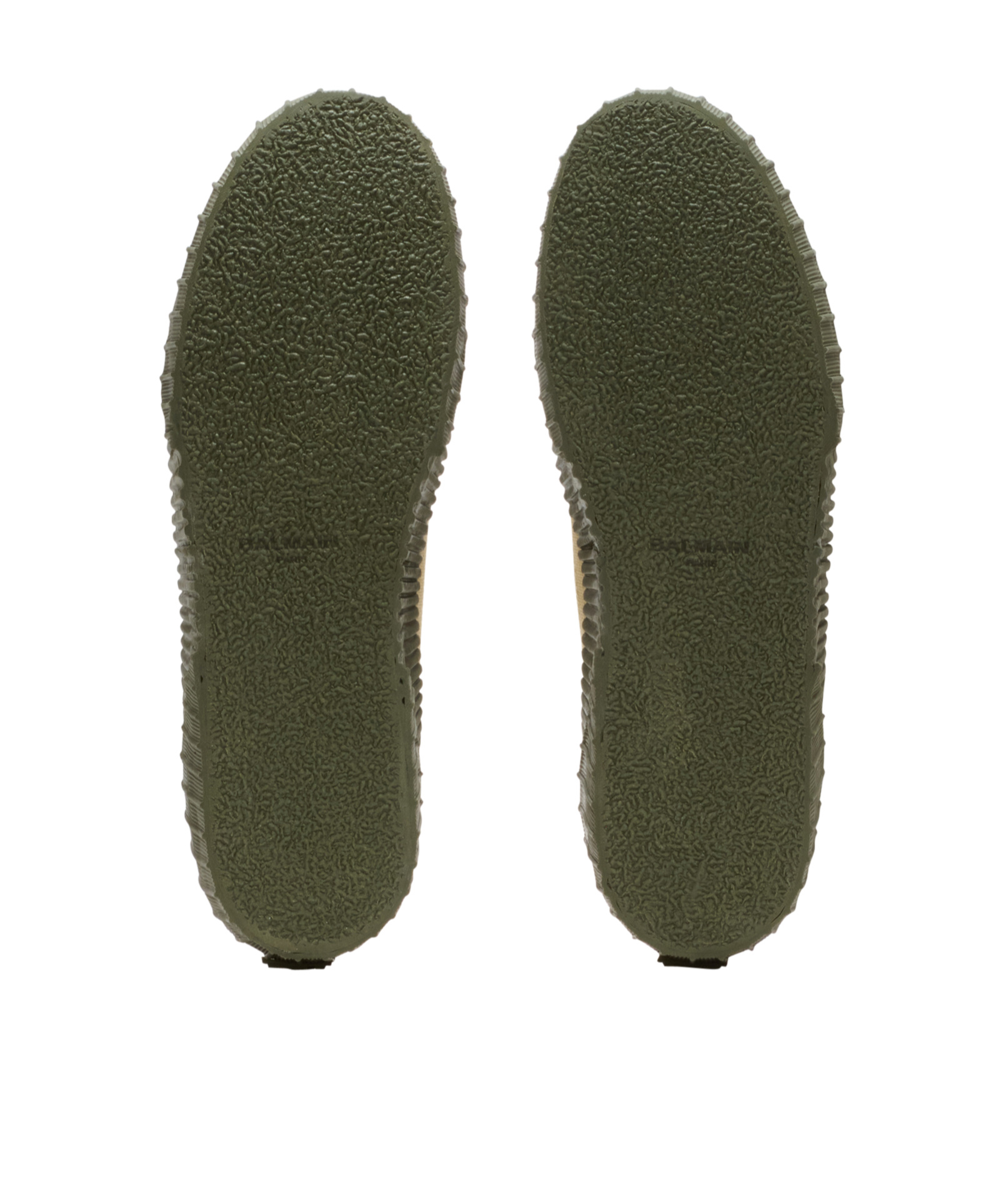 Balmain Riff Low Canvas Sneakers In Neutral