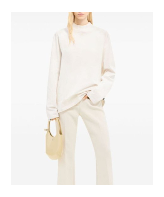 Courrèges Volcano Cotton T-shirt With Logo In White