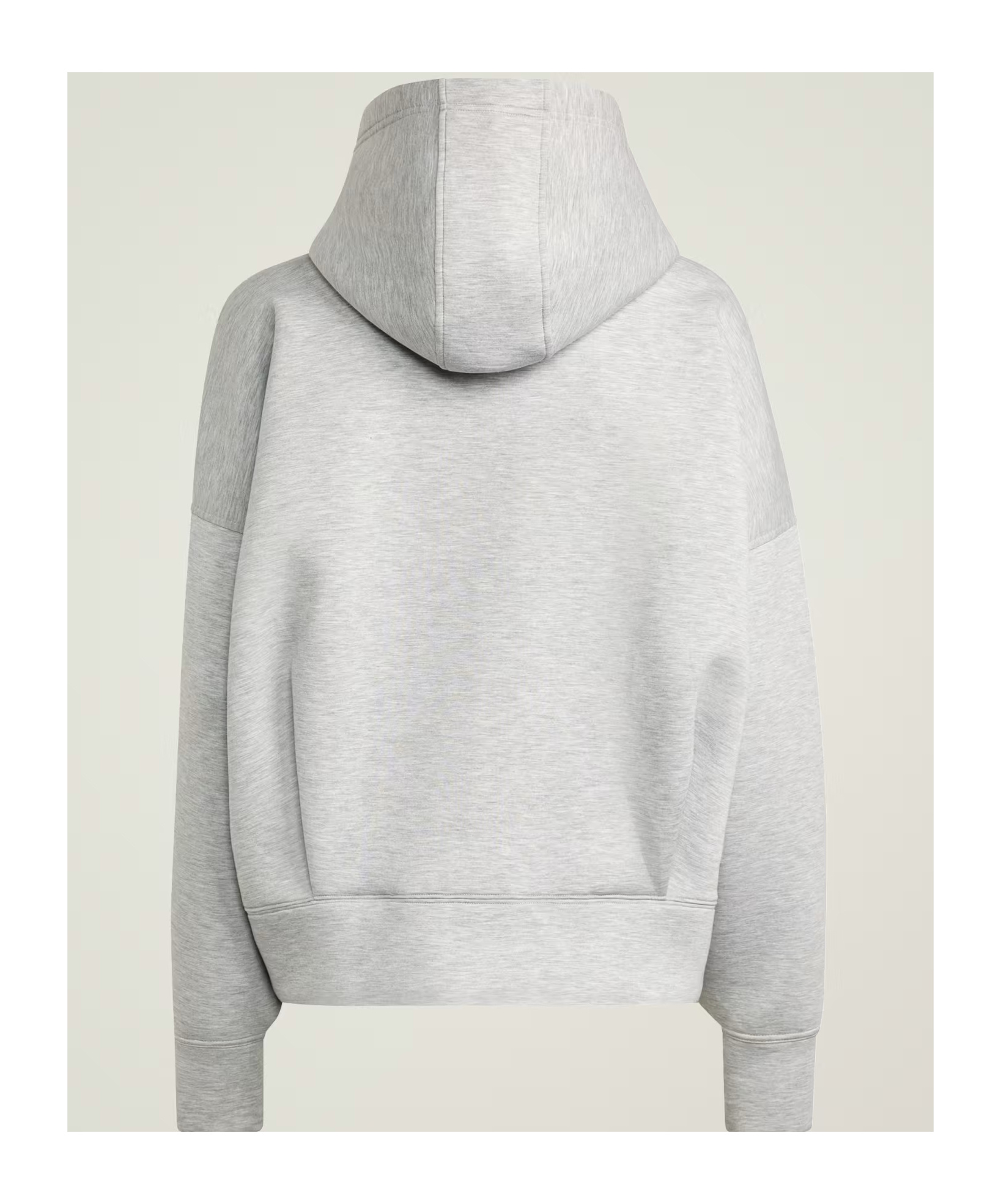 Adidas By Stella Mccartney Hooded Zip-up Jacket In Gray
