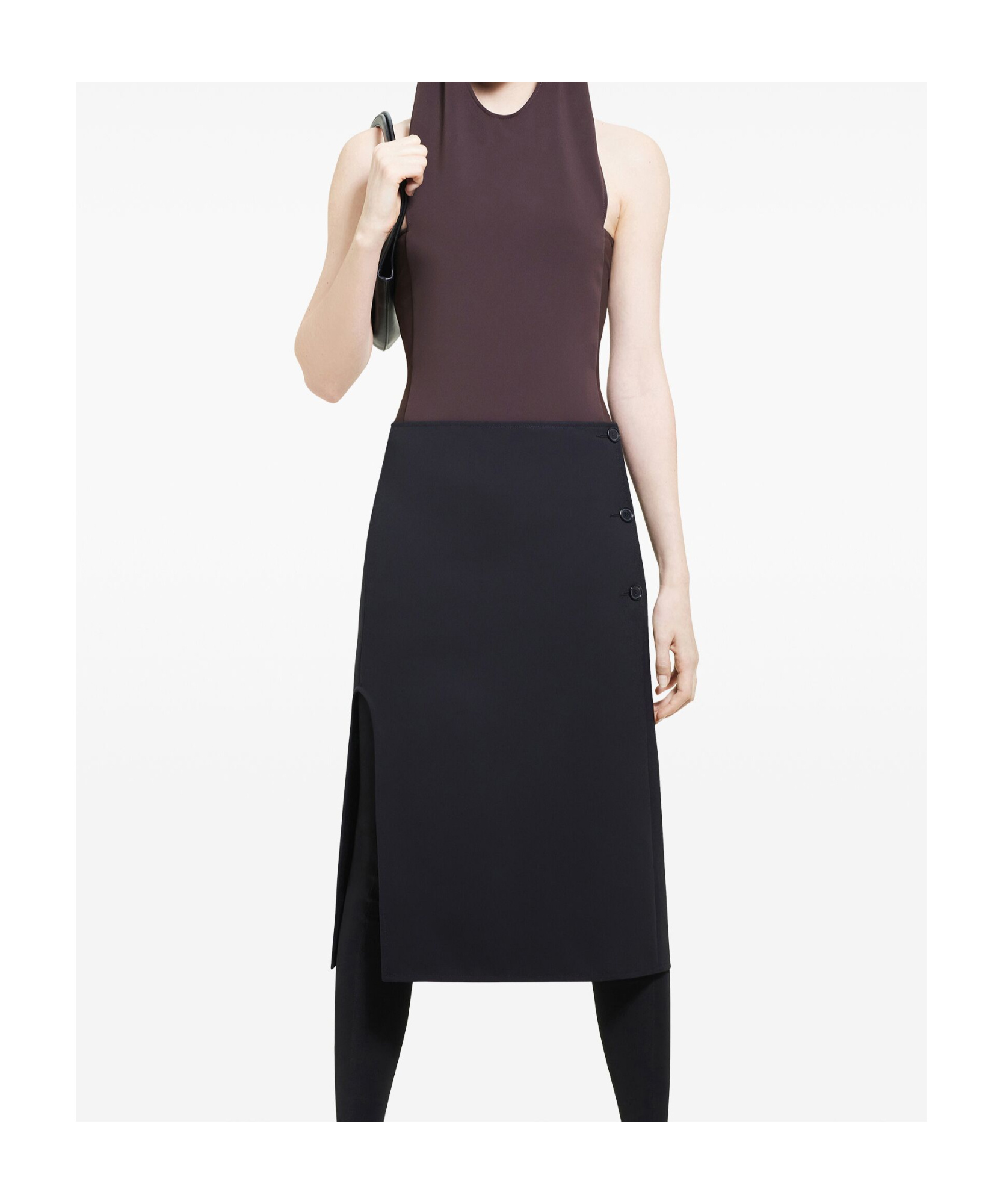 Shop Courrèges Hooded Bodysuit
