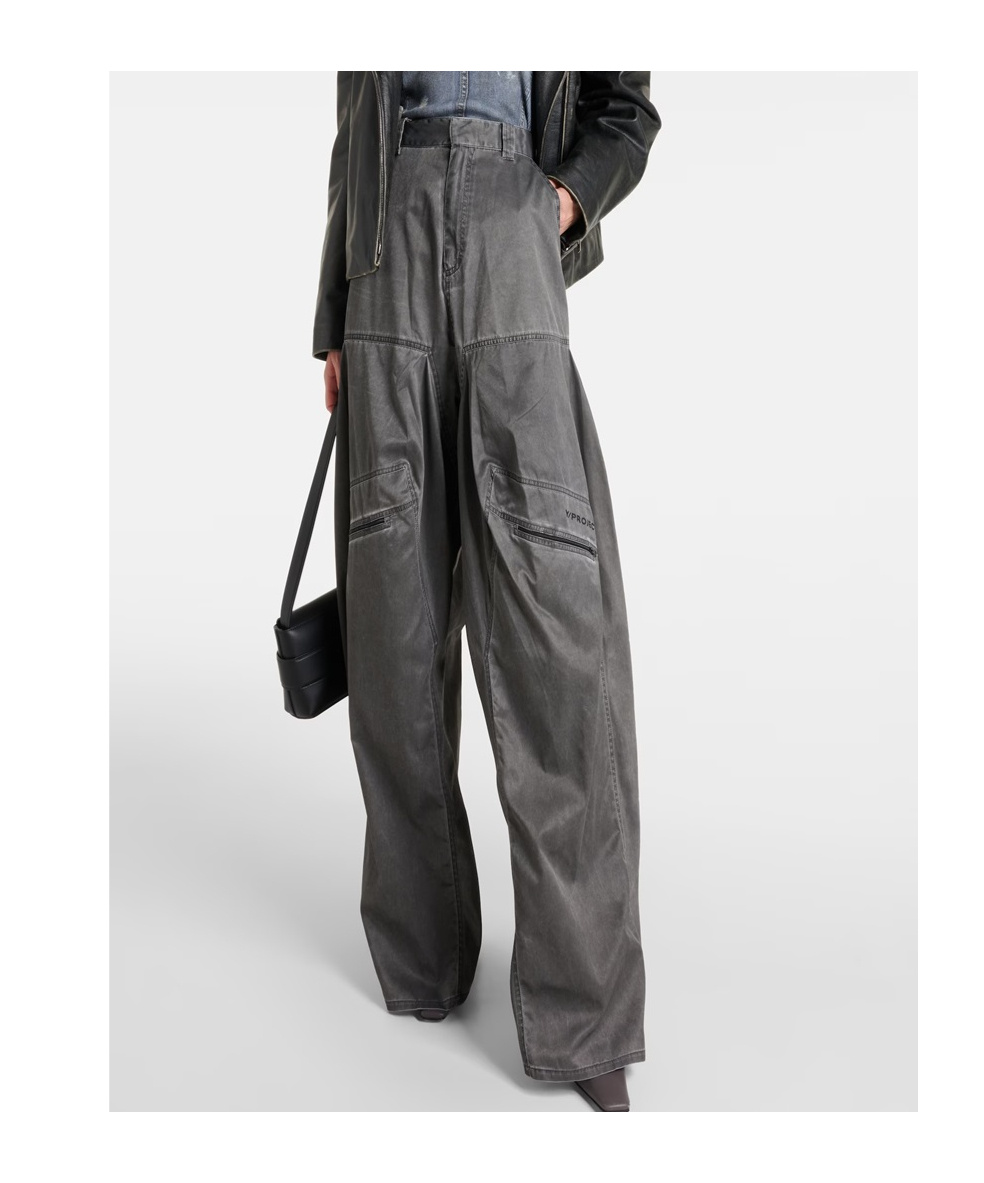 Y/project Pop-up Wide-leg Trousers In Black