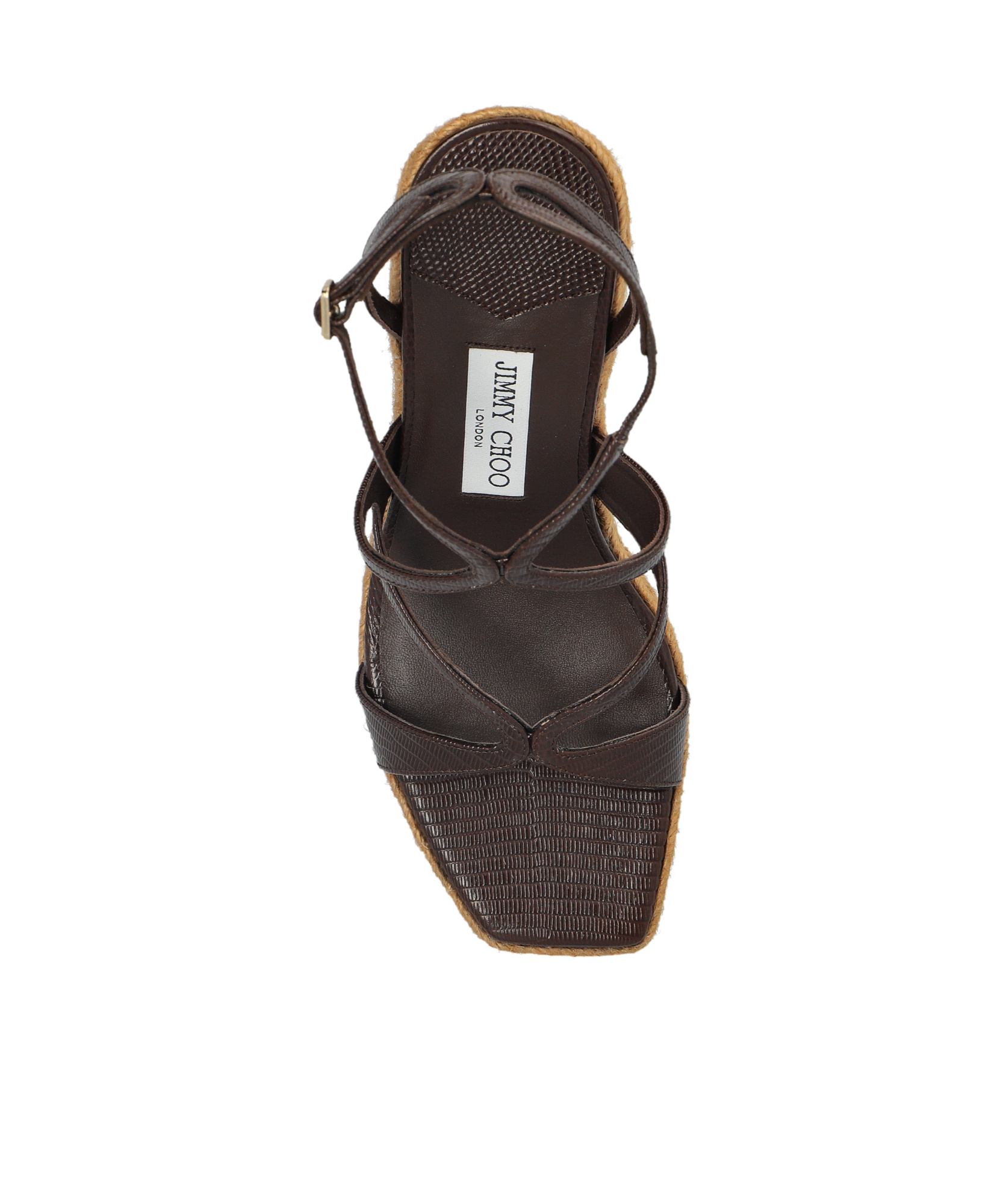 Jimmy Choo 110mm Ayla Espadrilles In Brown