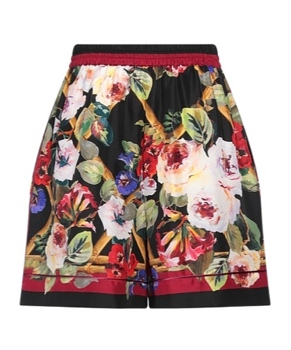 Dolce & Gabbana Printed Shorts In Multicolor