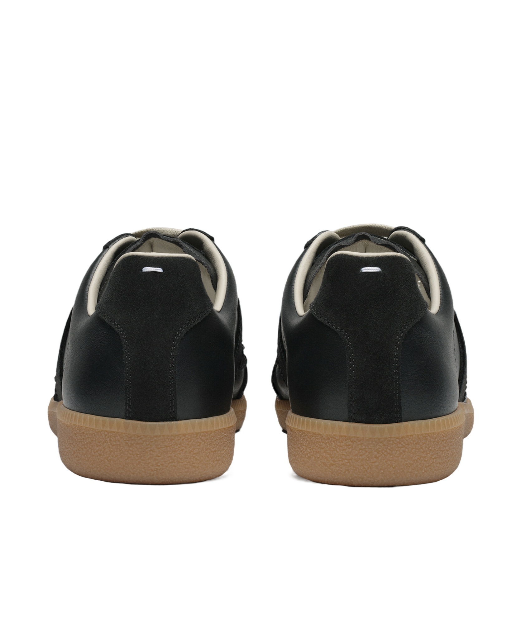 Shop Maison Margiela Replica Elastic Band Sneaker In Black