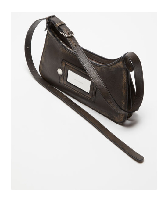 Acne Studios Mini Platt Shoulder Bag In Black