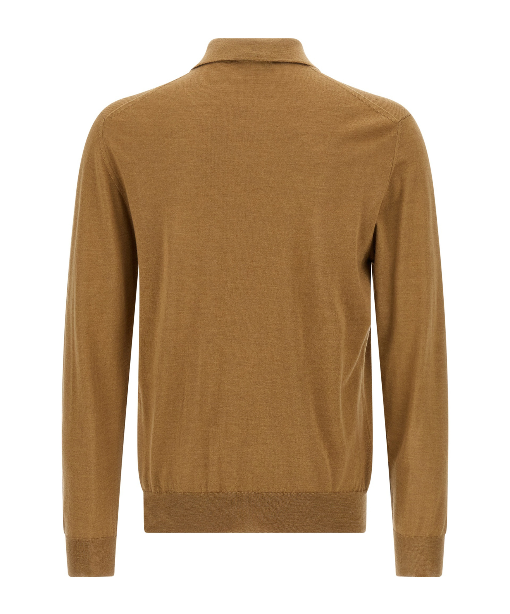 Zanone Cashmere-silk Blend Polo-neck Sweater In Blue