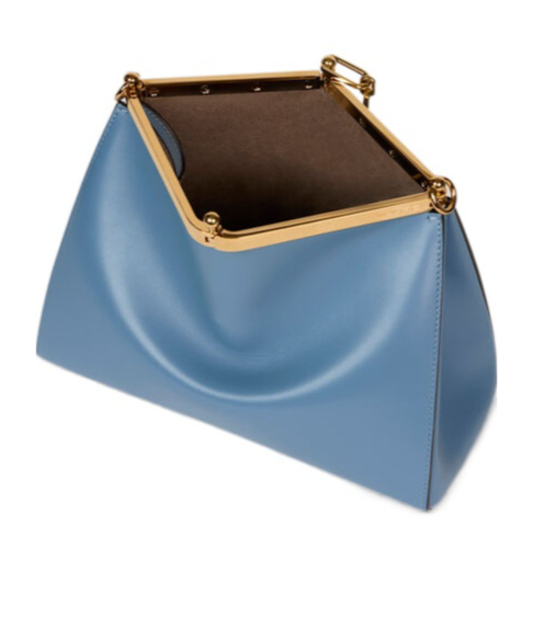 Etro Medium Vela Bag In Blue