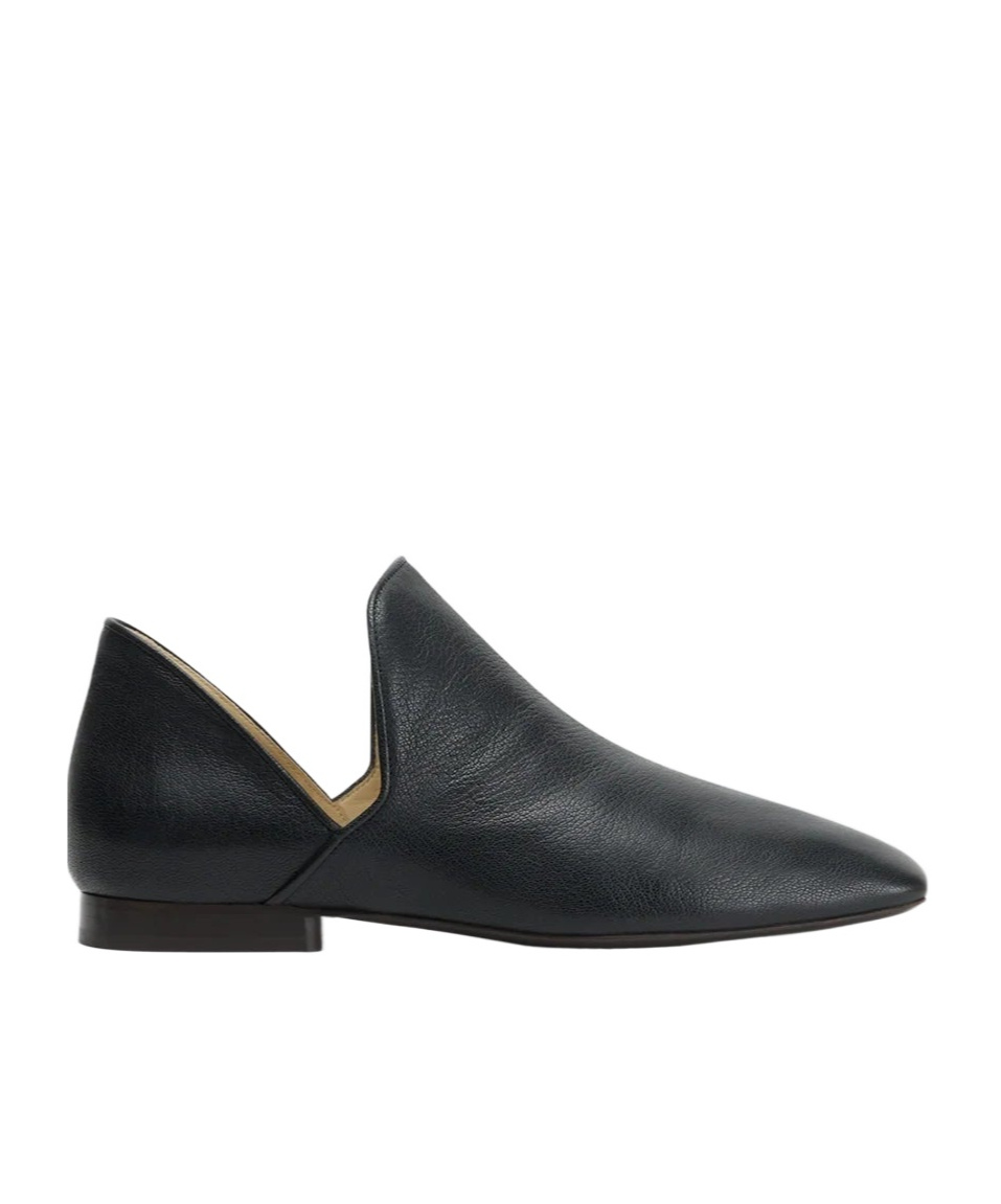 Lemaire Flat D'orsay Loafer In Black