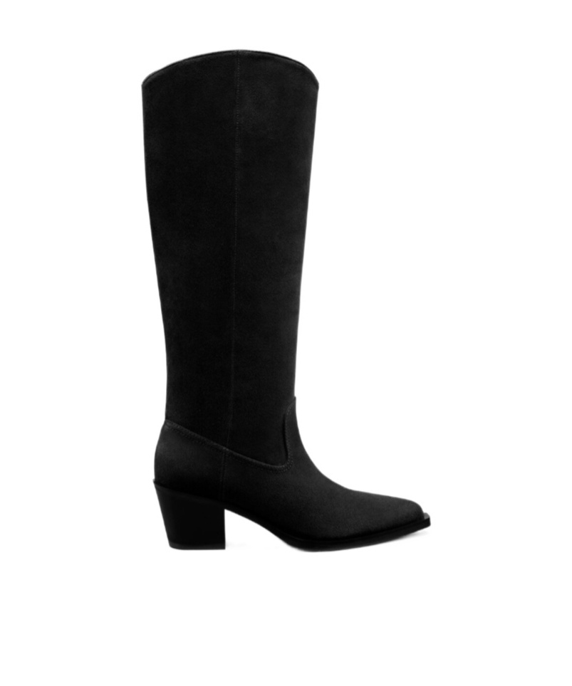 Shop Stuart Weitzman Thick Heeled Short Boots In Black