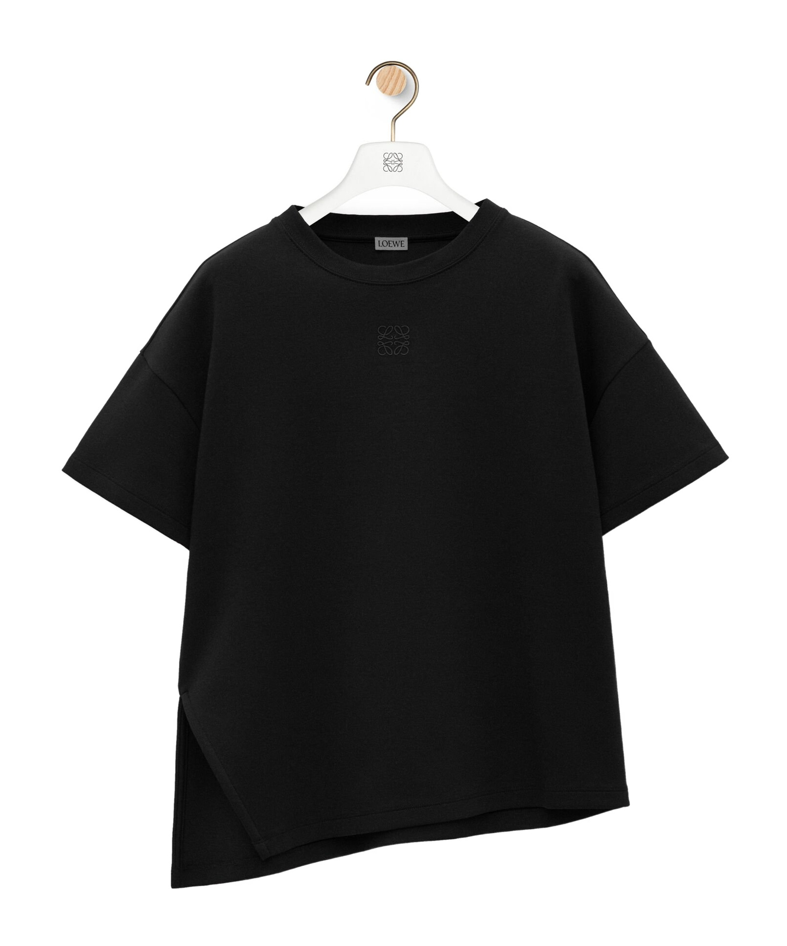 LOEWE ASYMMETRIC T-SHIRT IN COTTON BLEND