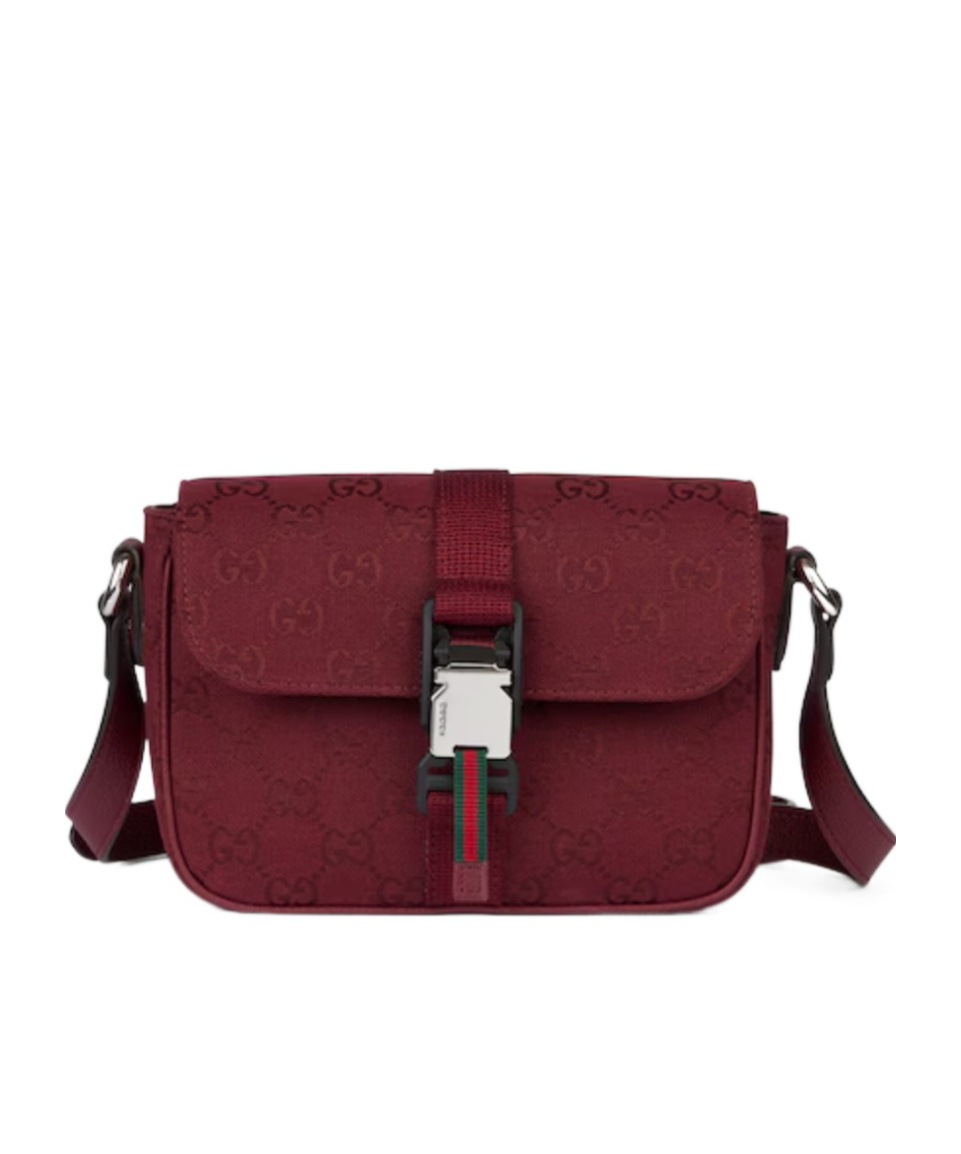 Gucci Mini Gg Crossbody Bag In Red