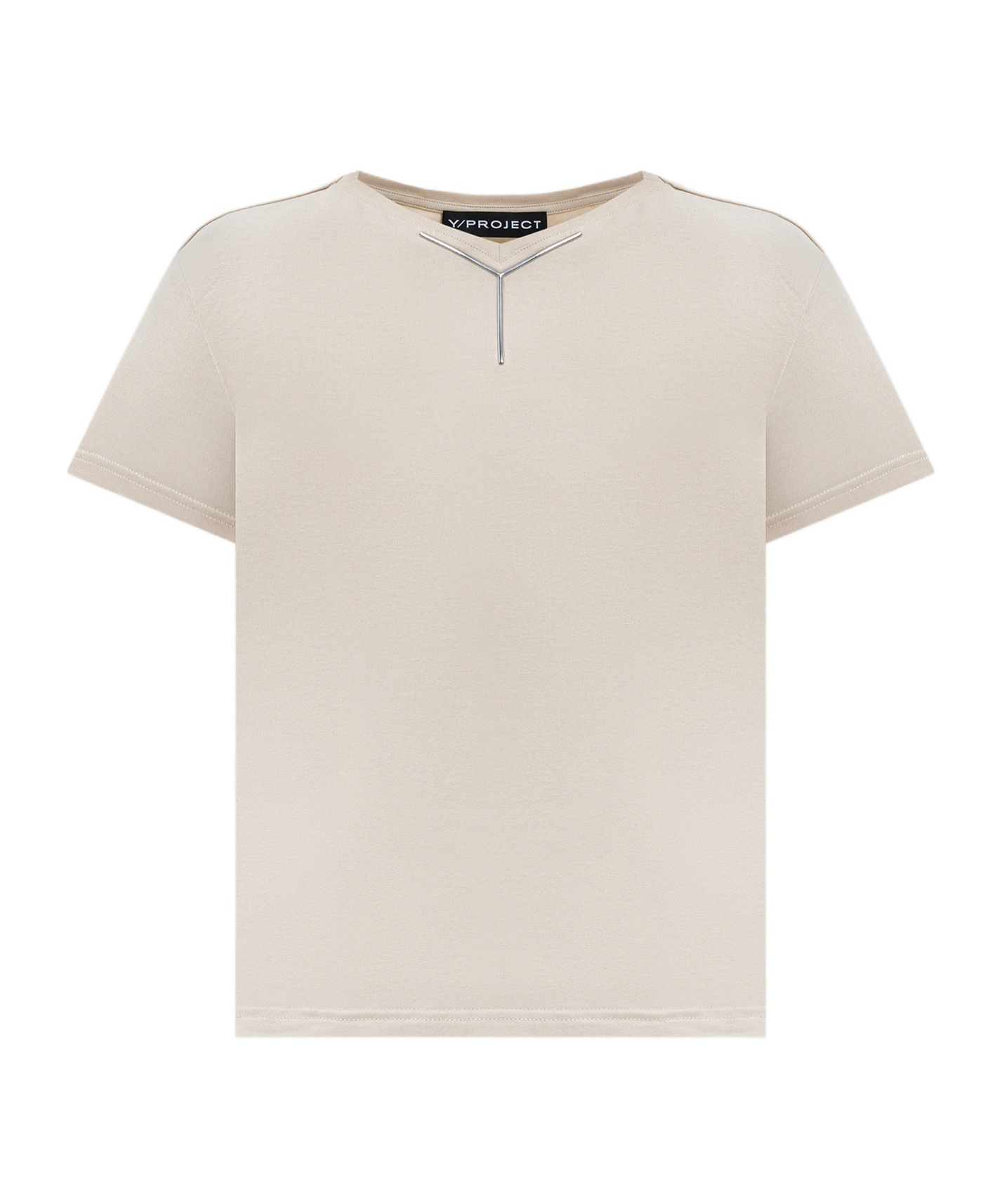 Y/project Short-sleeved T-shirt In White