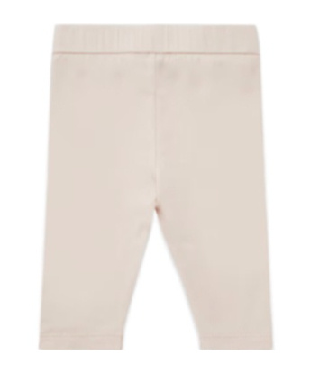 Moncler Enfant Logo Patch Leggings In Pink