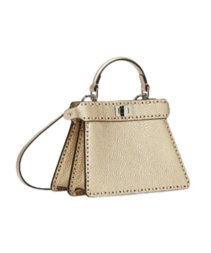 Fendi Peekaboo Iseeu Petite Tote Bag In Nude
