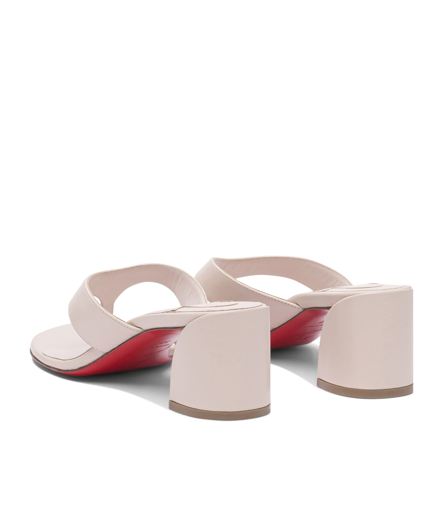 CHRISTIAN LOUBOUTIN FLIP-FLOP HIGH-HEELED SANDALS