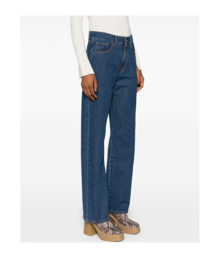 Shop P.a.r.o.s.h Cigan Straight Jeans