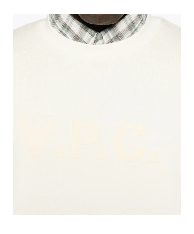 Apc Crew Neck Long-sleeved Sweatshirt In White