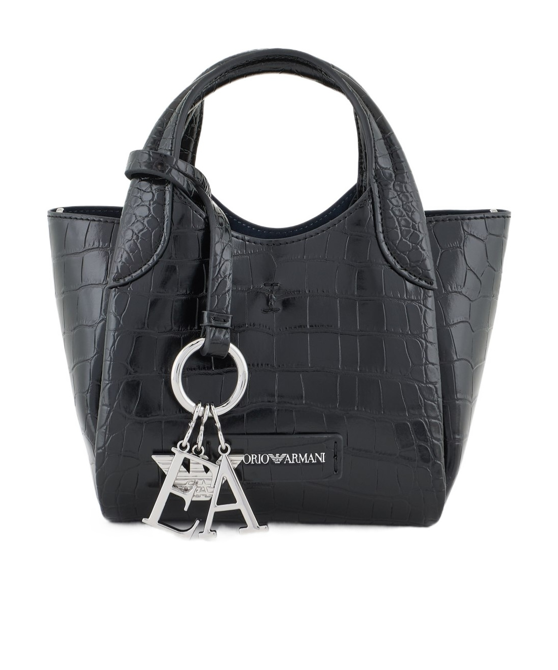 EMPORIO ARMANI LOGO-CHARM TOTE BAG