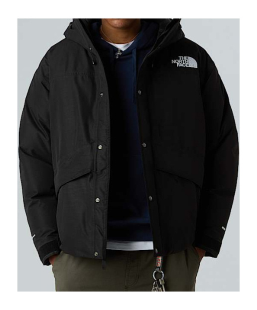 The North Face Unisex Mountain Down Jacket In Black