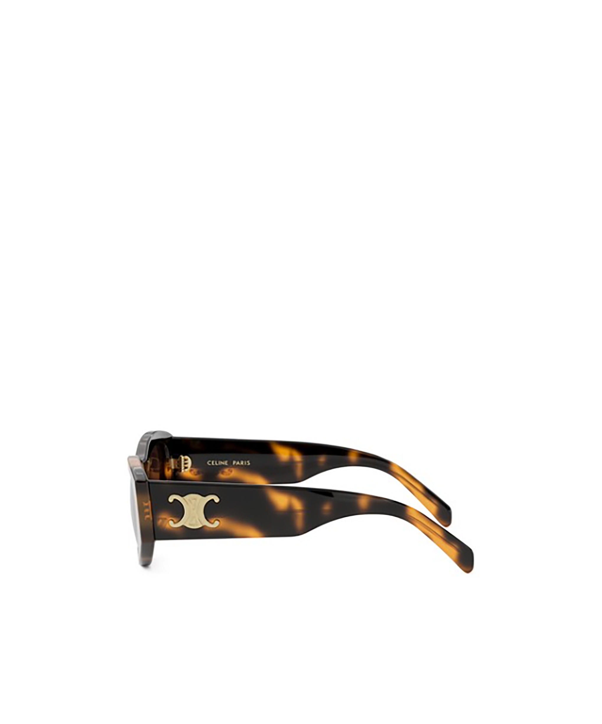 Celine Triomphe Cat-eye Sunglasses In Green