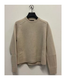 Loro Piana Round-neck And Long-sleeved Sweater In Nude