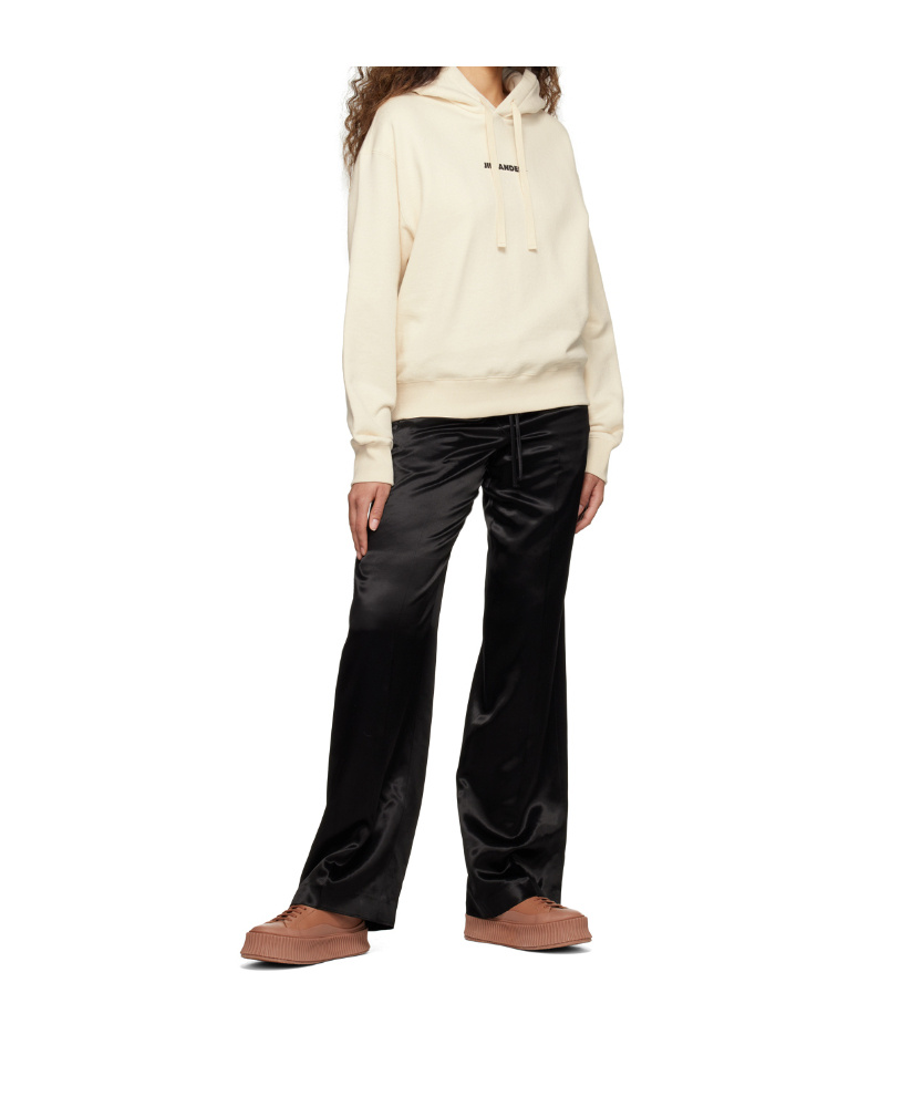 JIL SANDER LACE-OPENING AND CLOSING LOW-CUT SNEAKERS